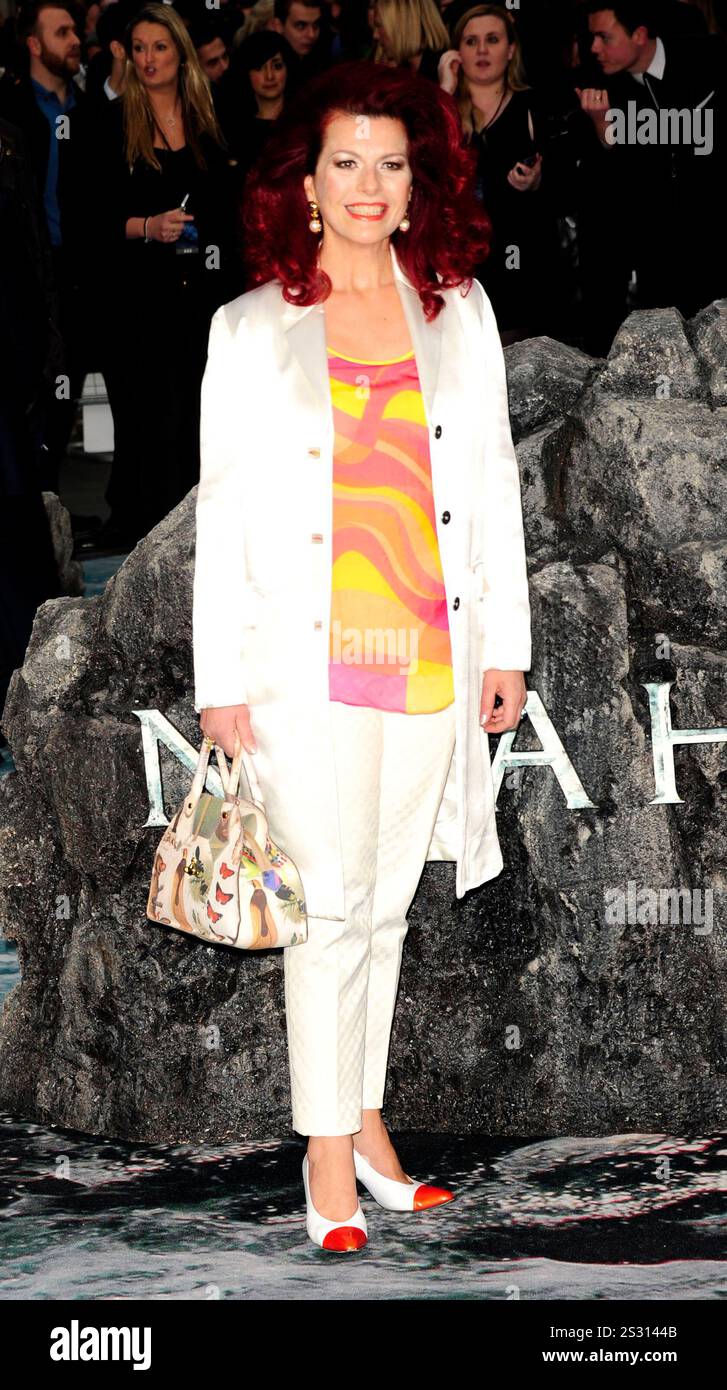 Cleo Rocos at the UK premiere of 'Noah' at Odeon Leicester Square in ...