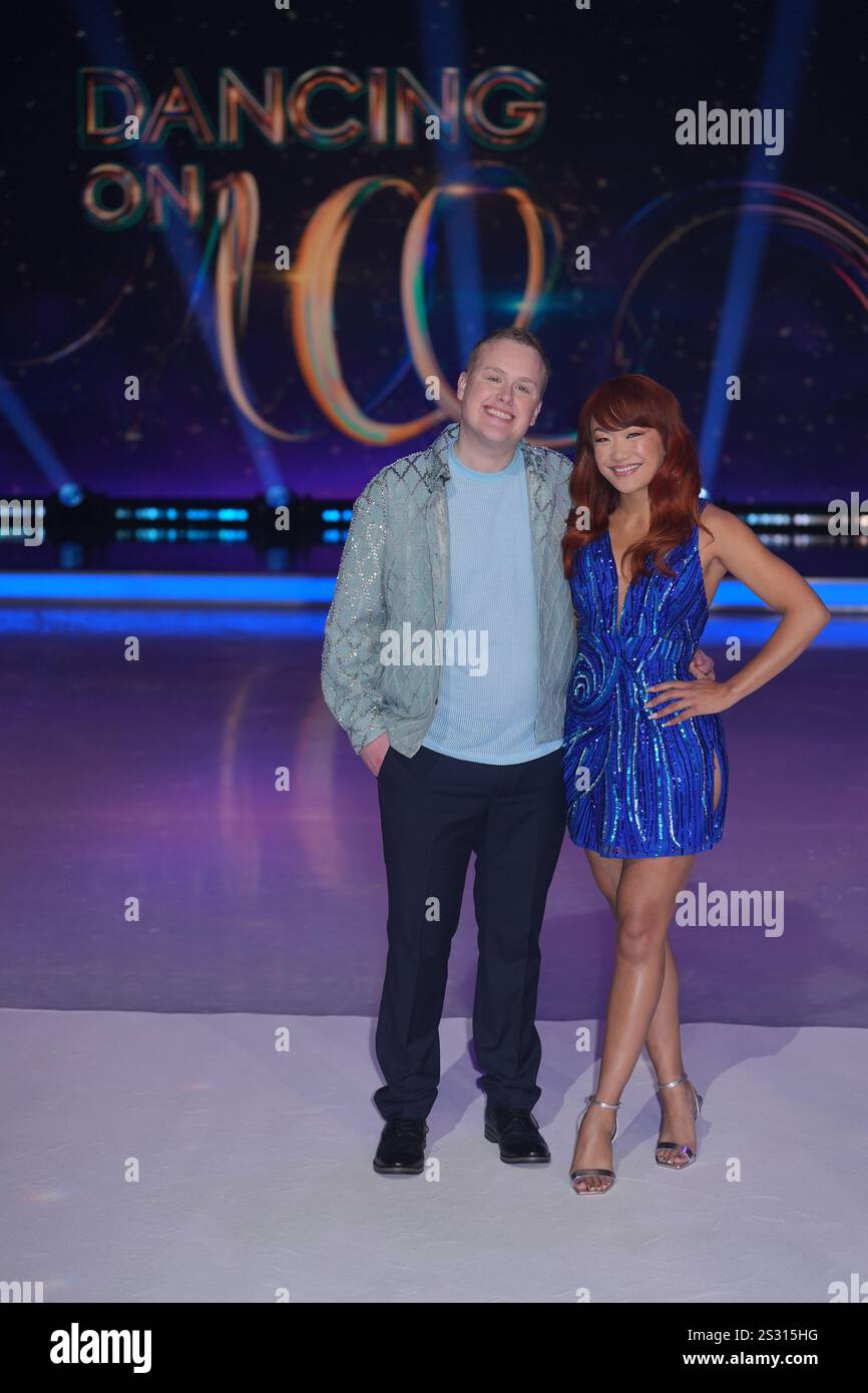 Josh Jones and Tippy Packard during the press launch for the