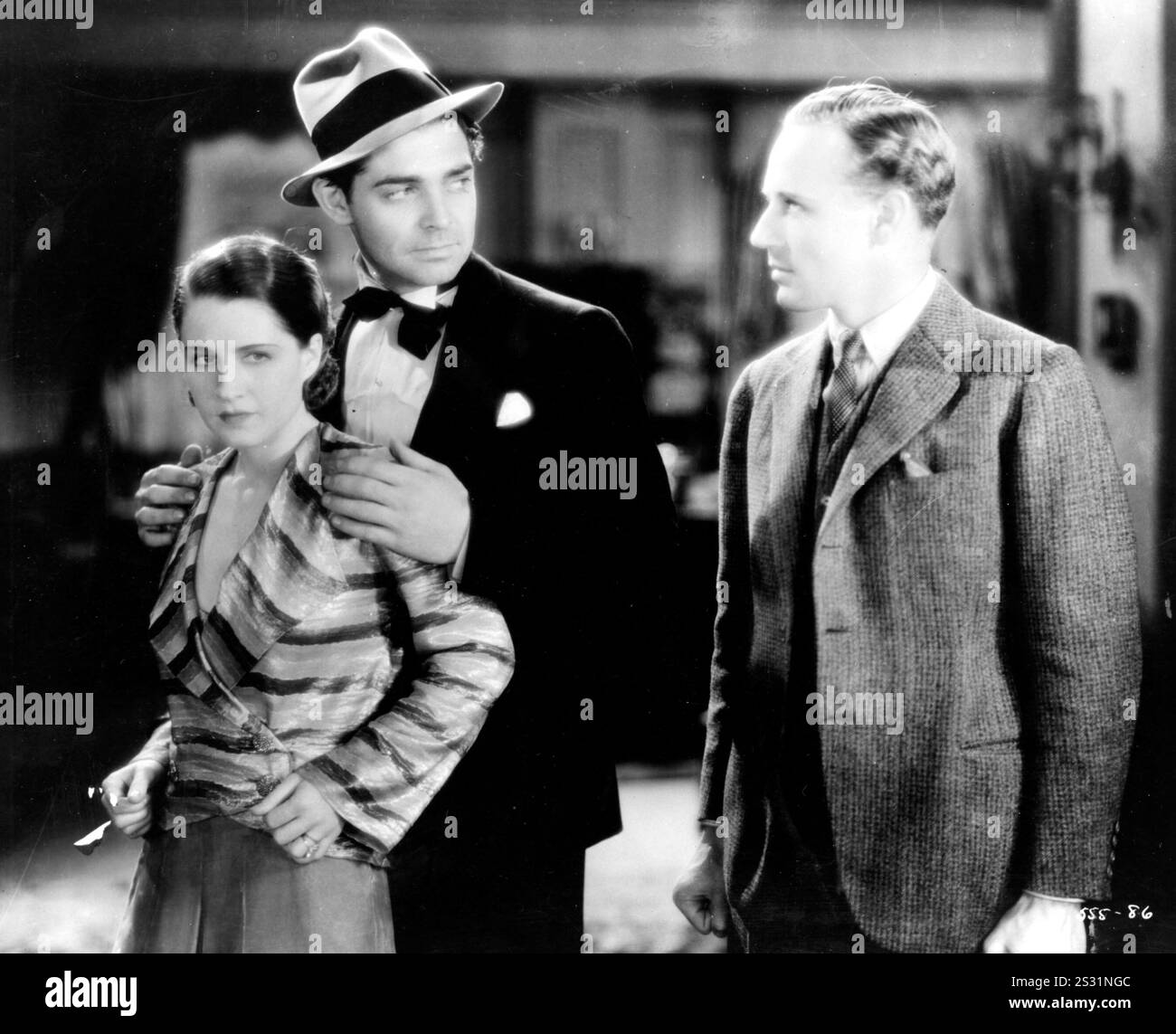 A FREE SOUL NORMA SHEARER, CLARK GABLE, LESLIE HOWARD Date: 1931 Stock ...