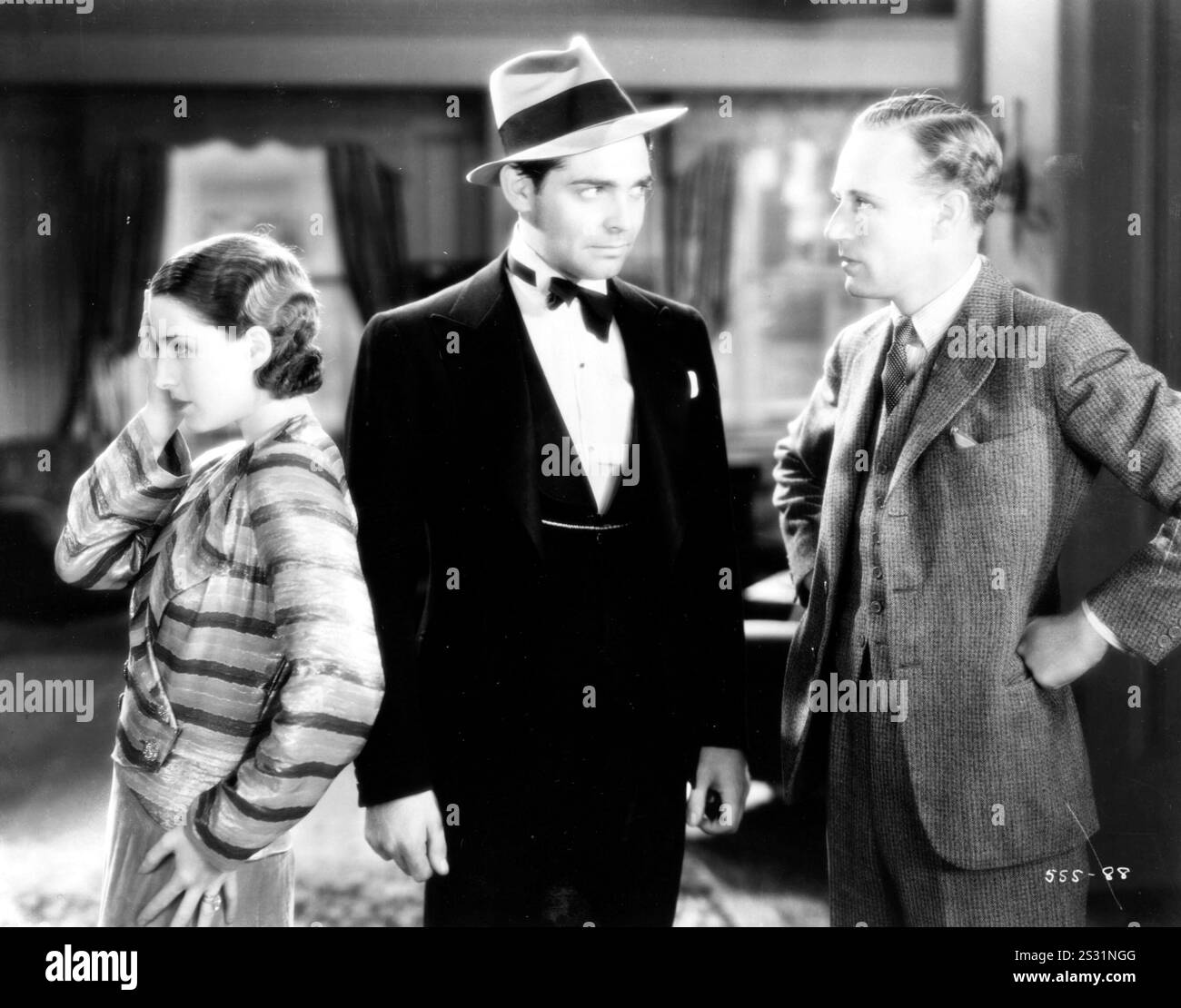 A FREE SOUL NORMA SHEARER, CLARK GABLE, LESLIE HOWARD Date: 1931 Stock ...