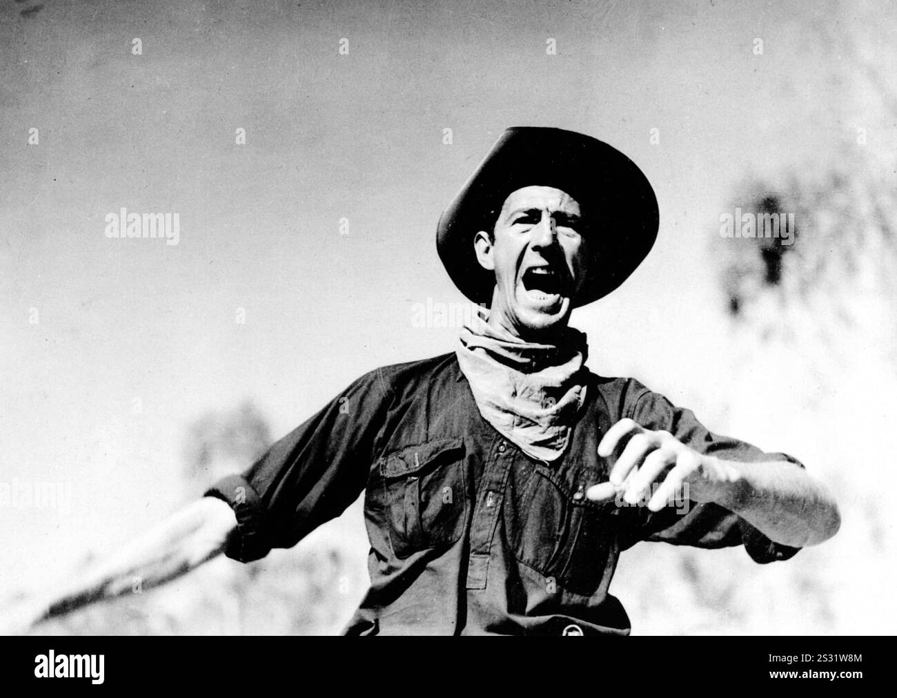 THE OVERLANDERS CHIPS RAFFERTY Date: 1946 Stock Photo - Alamy