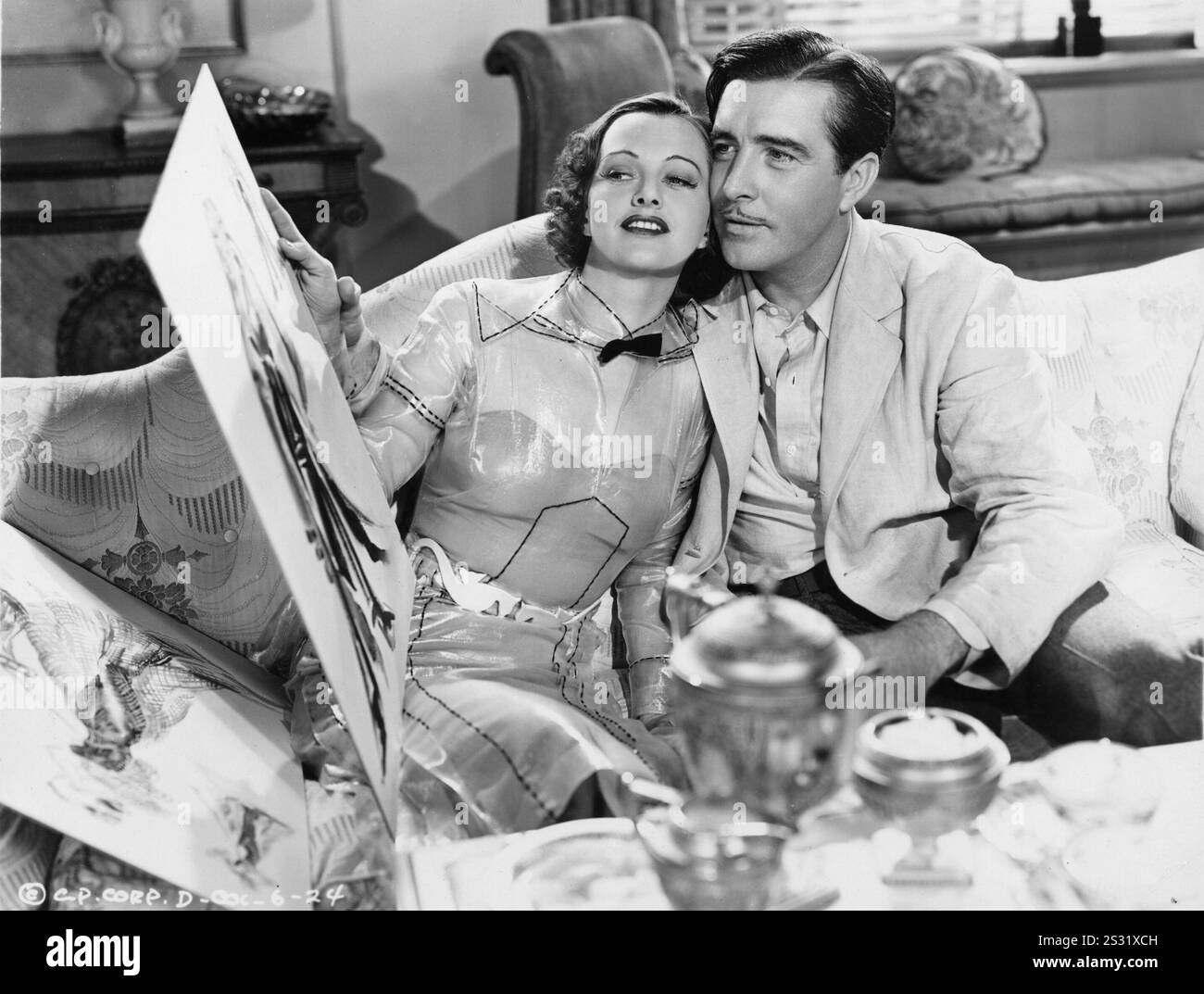 SHE MARRIED AN ARTIST LULI DESTE, JOHN BOLES     Date: 1937 Stock Photo