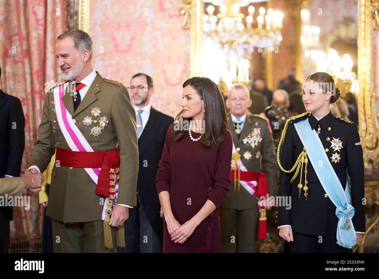 King Felipe VI of Spain, Queen Letizia of Spain, Crown Princess Leonor