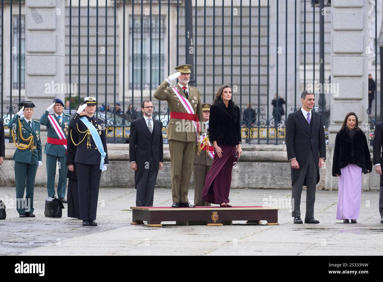 King Felipe VI of Spain, Queen Letizia of Spain, Crown Princess Leonor
