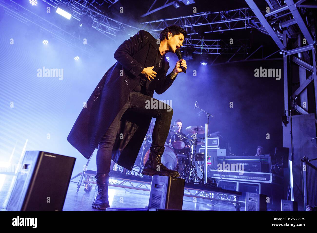 Milan, Italy. 11th Dec, 2024. Irish pop rock band The Script performs ...