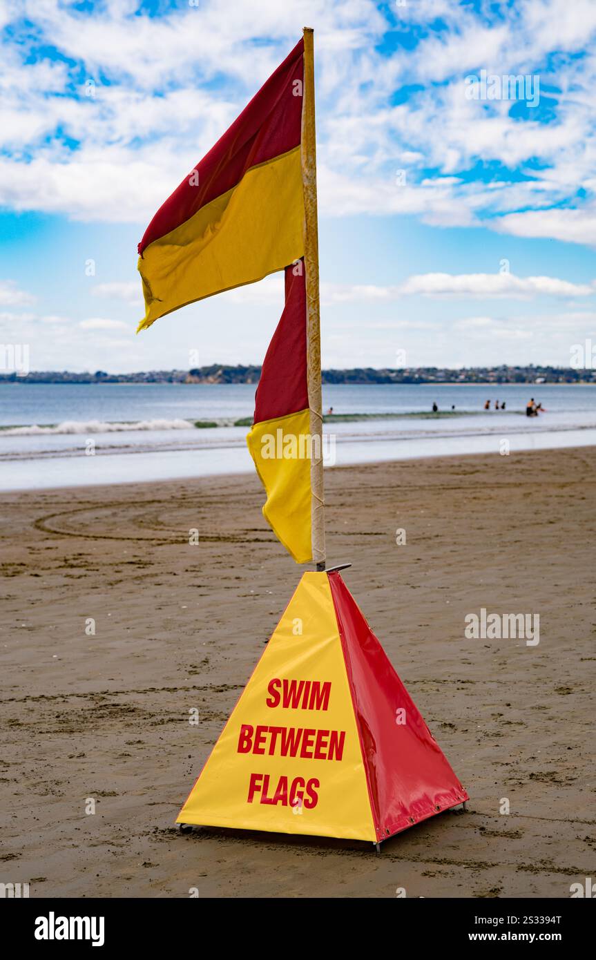 Surf Life Saving. These volunteers can mean the difference between life and death. Stock Photo