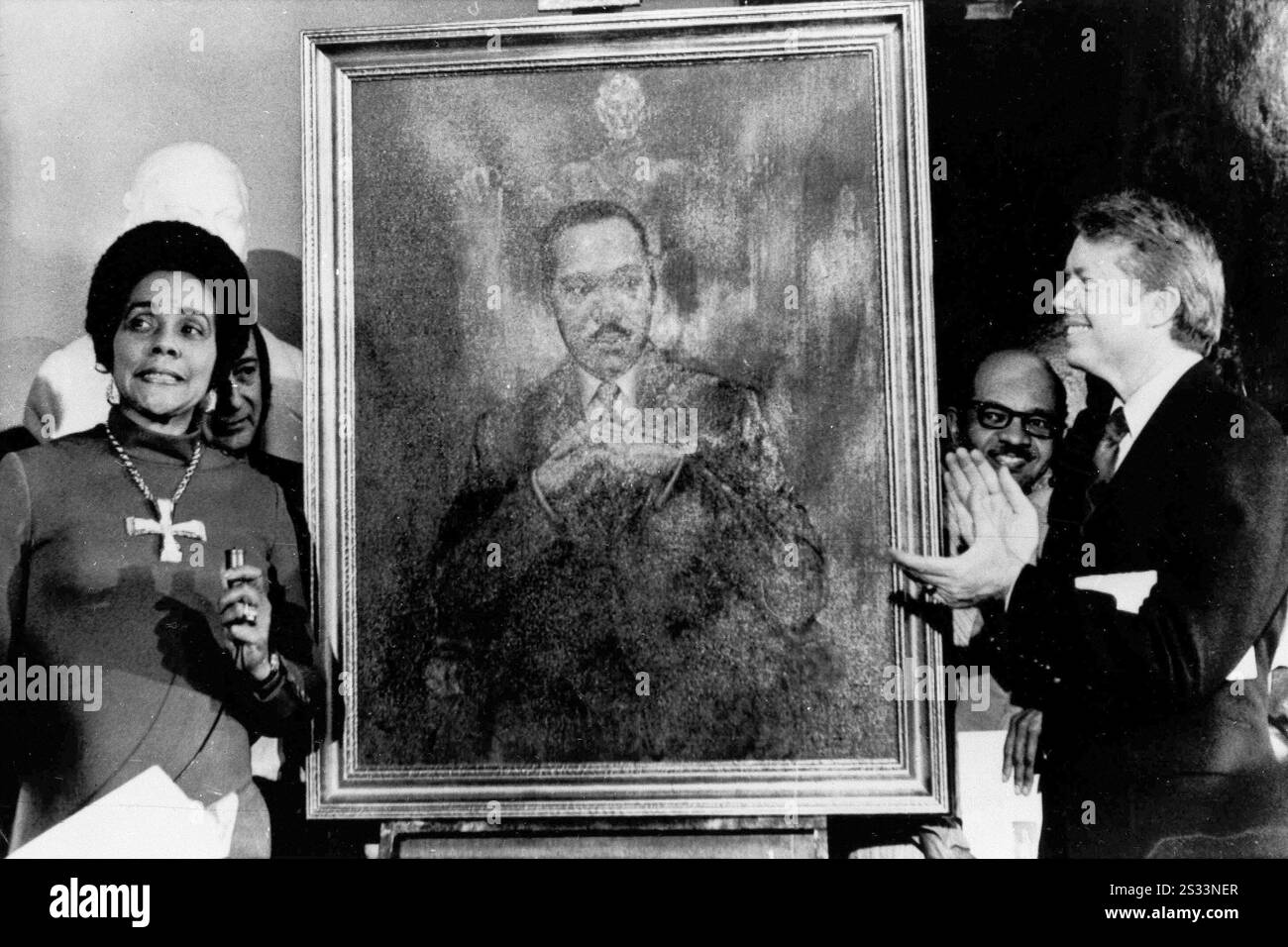 FILE - Coretta Scott King, widow of slain civil rights leader Martin ...