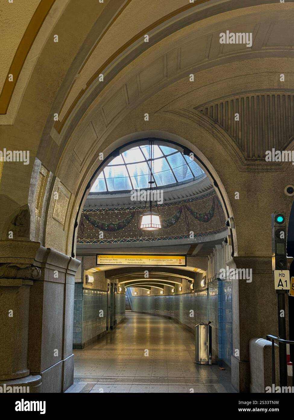 berlin subway station - Smartphone Captured Stock Image