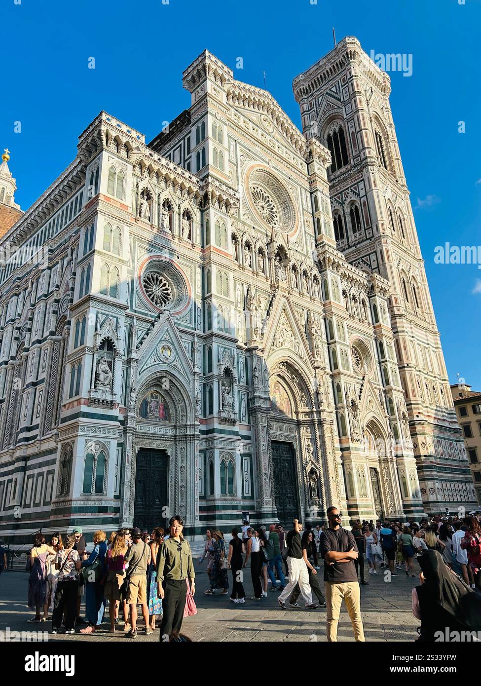 Cathedral of Santa Maria del Fiore (AKA Florence Cathedral) - Smartphone Captured Stock Image