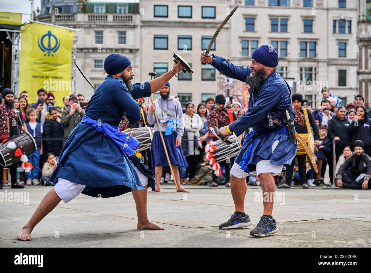 vaisakhi-festival-celebrations-2024-at-trafalgar-square-london-stock