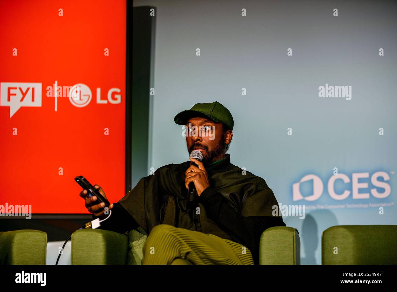 LAS VEGAS, Nevada will.i.am Speaking at The Future of A RAIDIO