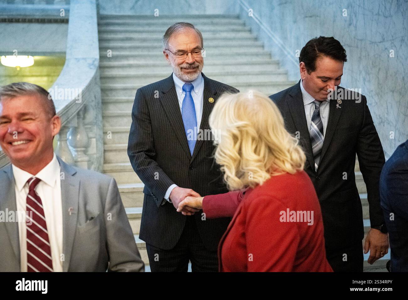 Annapolis usa 08th jan 2025 representative andy harris r md poses