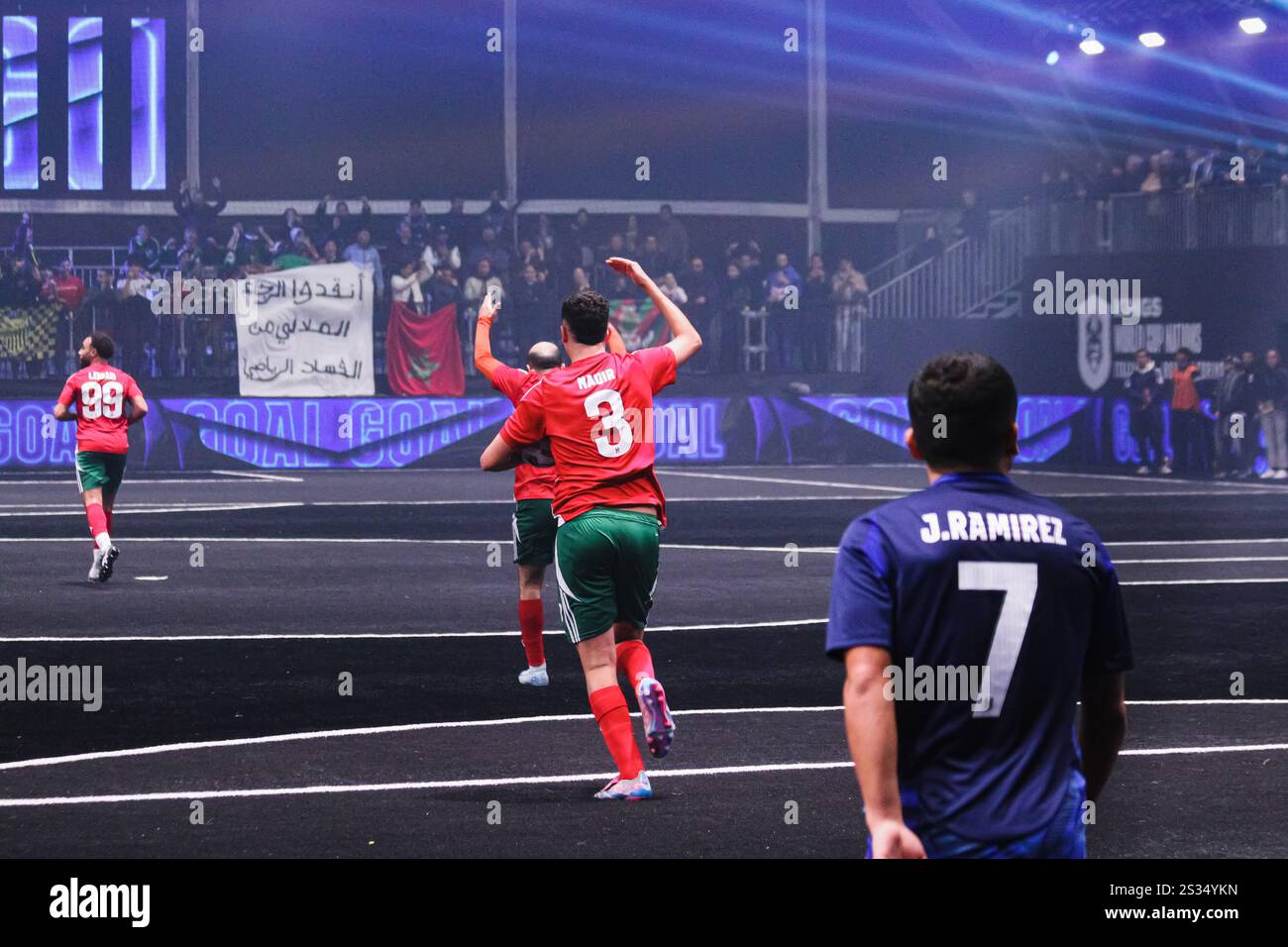 Milan Kings World Cup Nations 2025 Morocco vs USA at Kings League