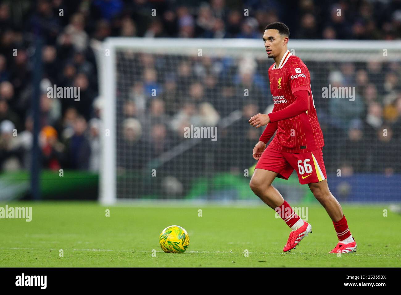 LONDON, UK 8th Jan 2025 Trent AlexanderArnold of Liverpool during