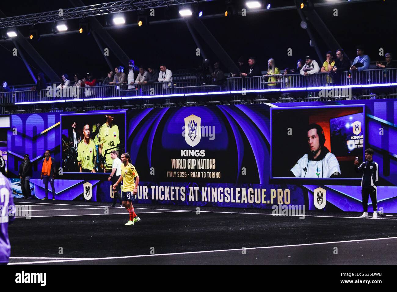 Milan Kings World Cup Nations 2025, quarterfinals Colombia vs