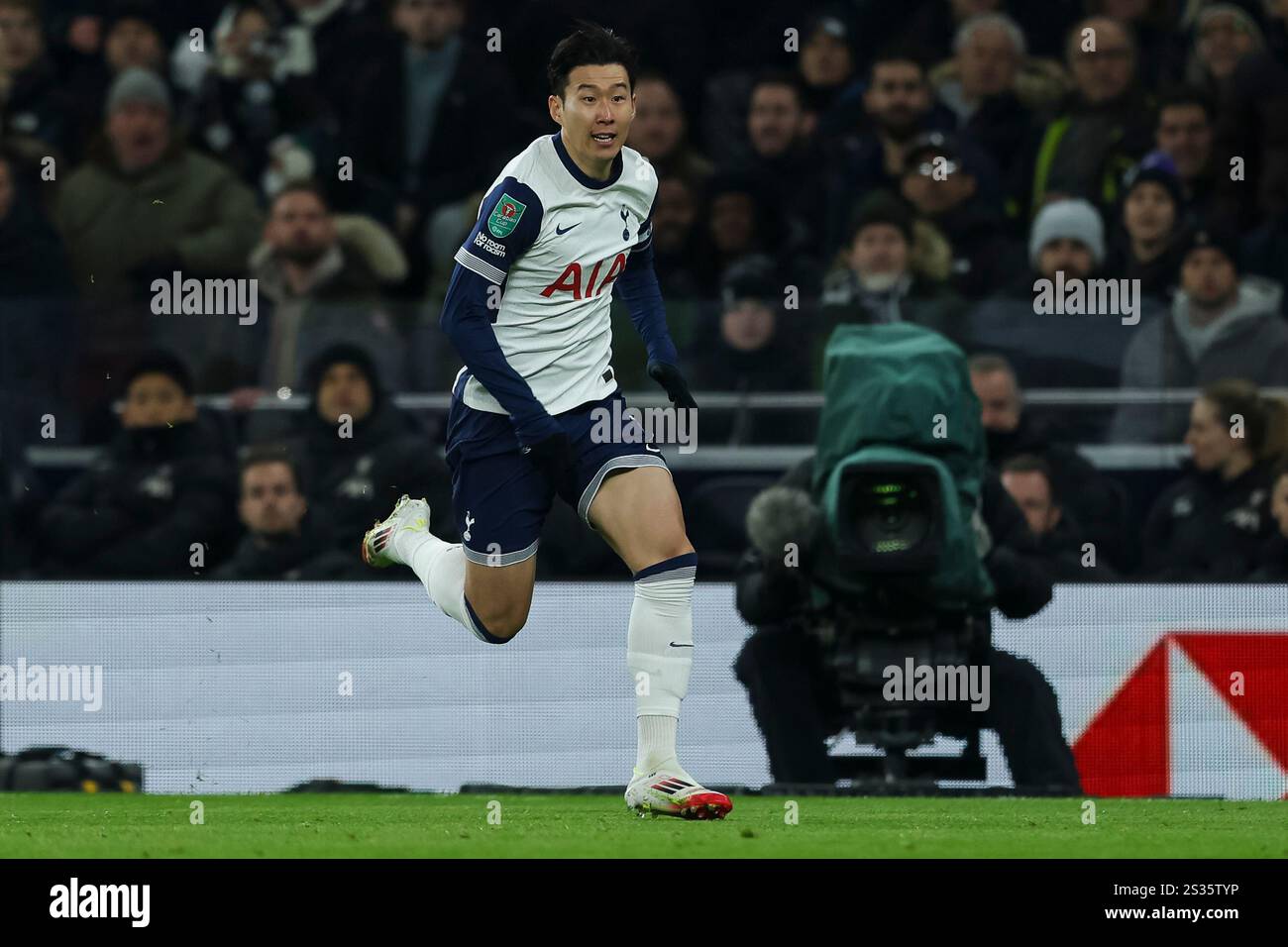 8th January 2025; Tottenham Hotspur Stadium, London, England; Carabao