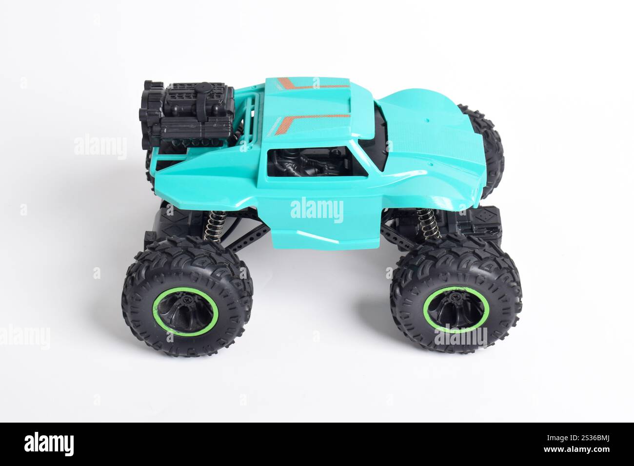 Rc Rally Buggy RC model rally, off road buggy. Isolated on white background Stock ...