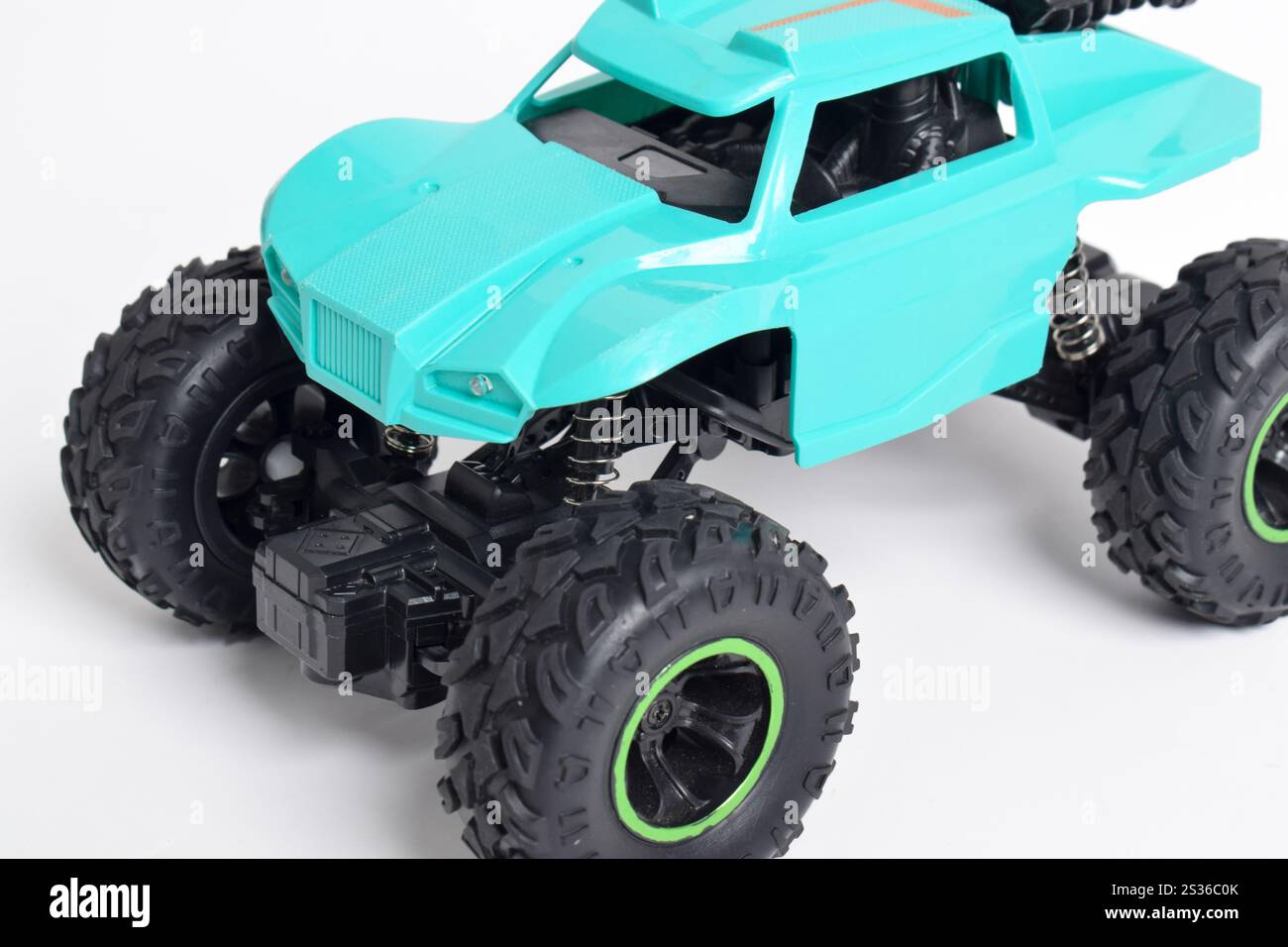 Rec Rally Buggy RC model rally, off road buggy. Isolated on white background Stock ...