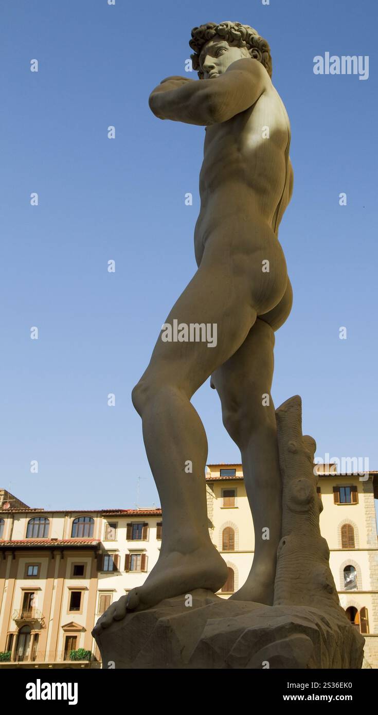 Renaissance sculpture of David, Florence, Tuscany, Italy Florence ...