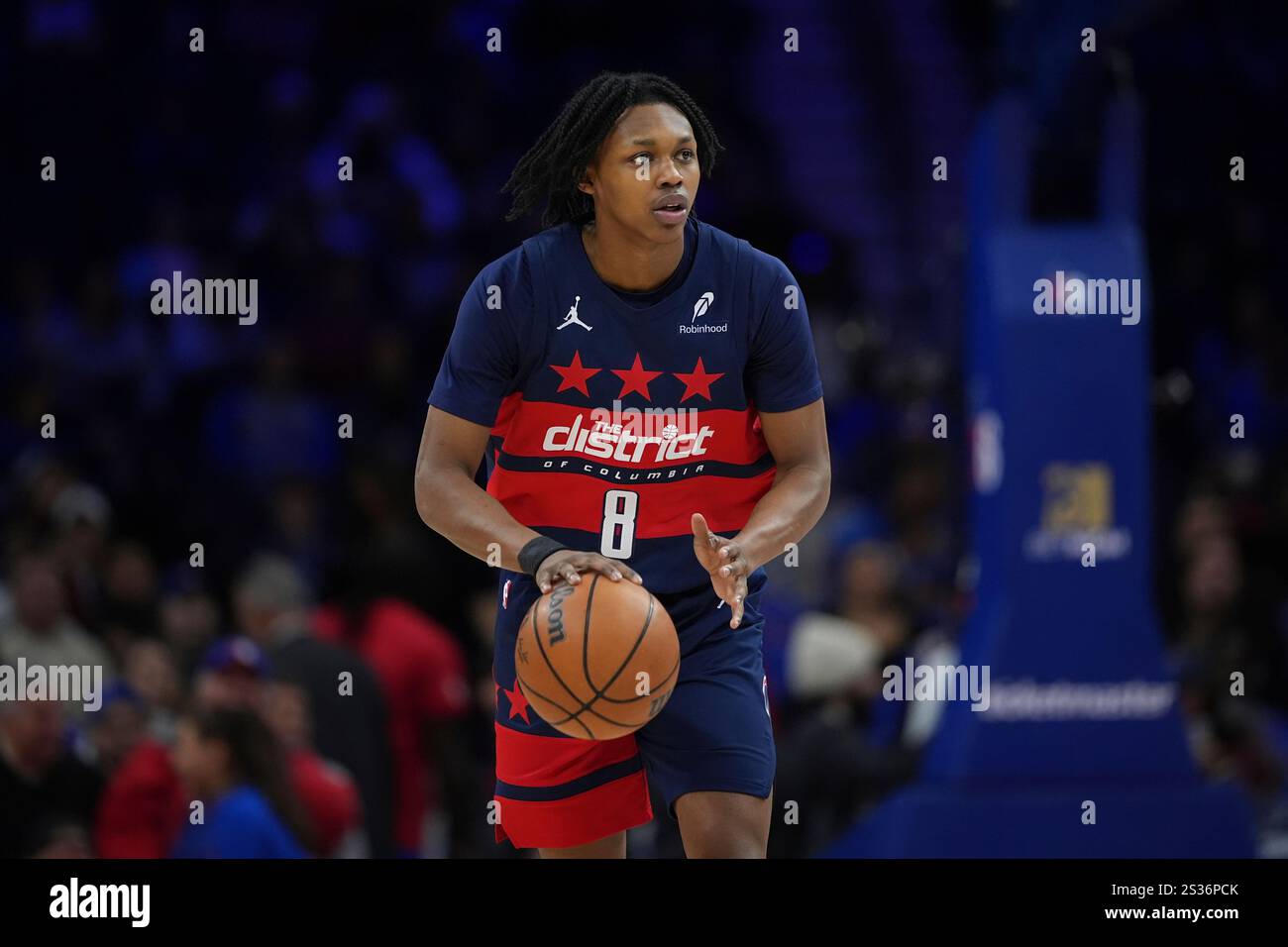 Washington Wizards' Carlton Carrington plays during an NBA basketball