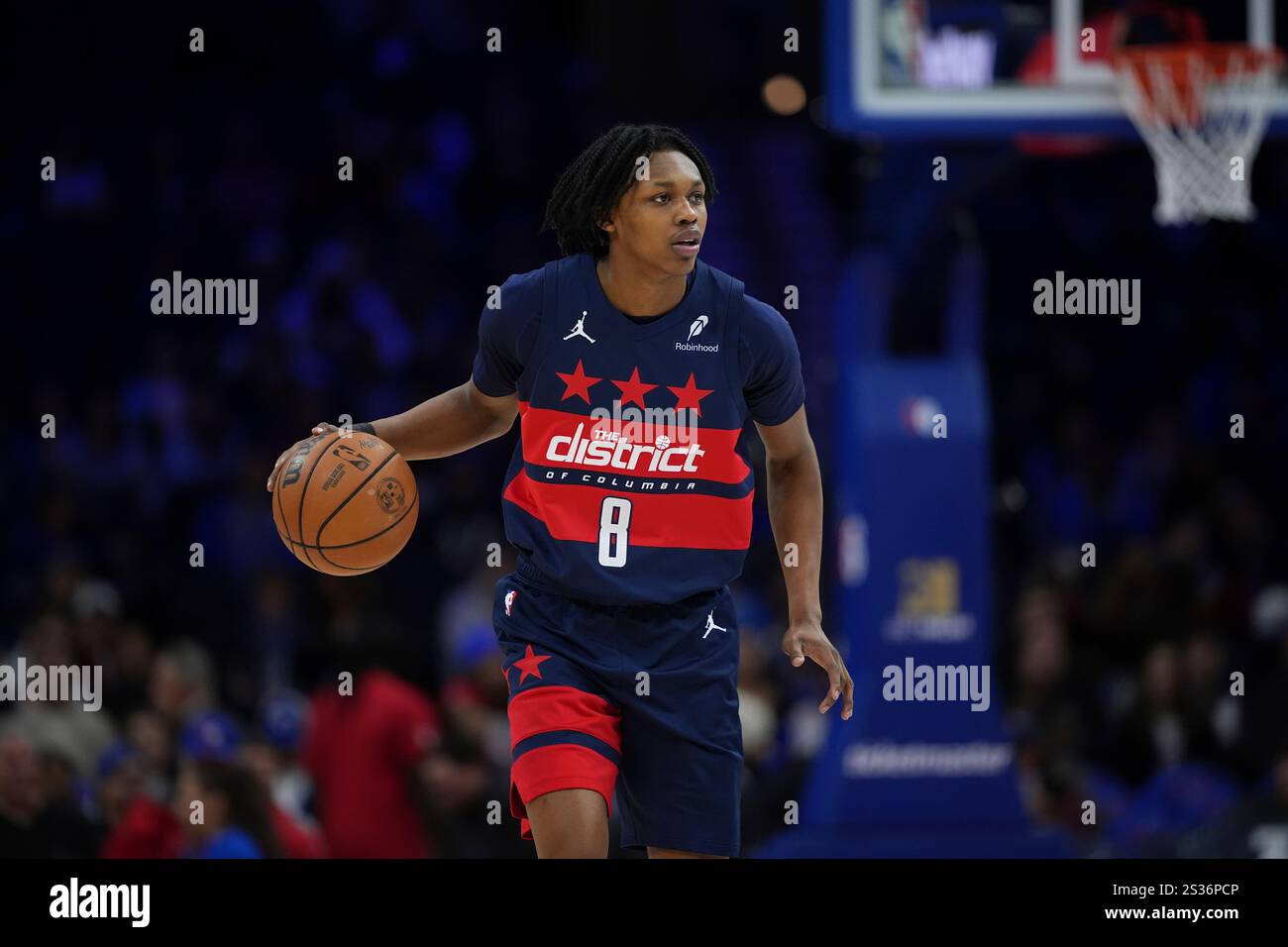 Washington Wizards' Carlton Carrington plays during an NBA basketball