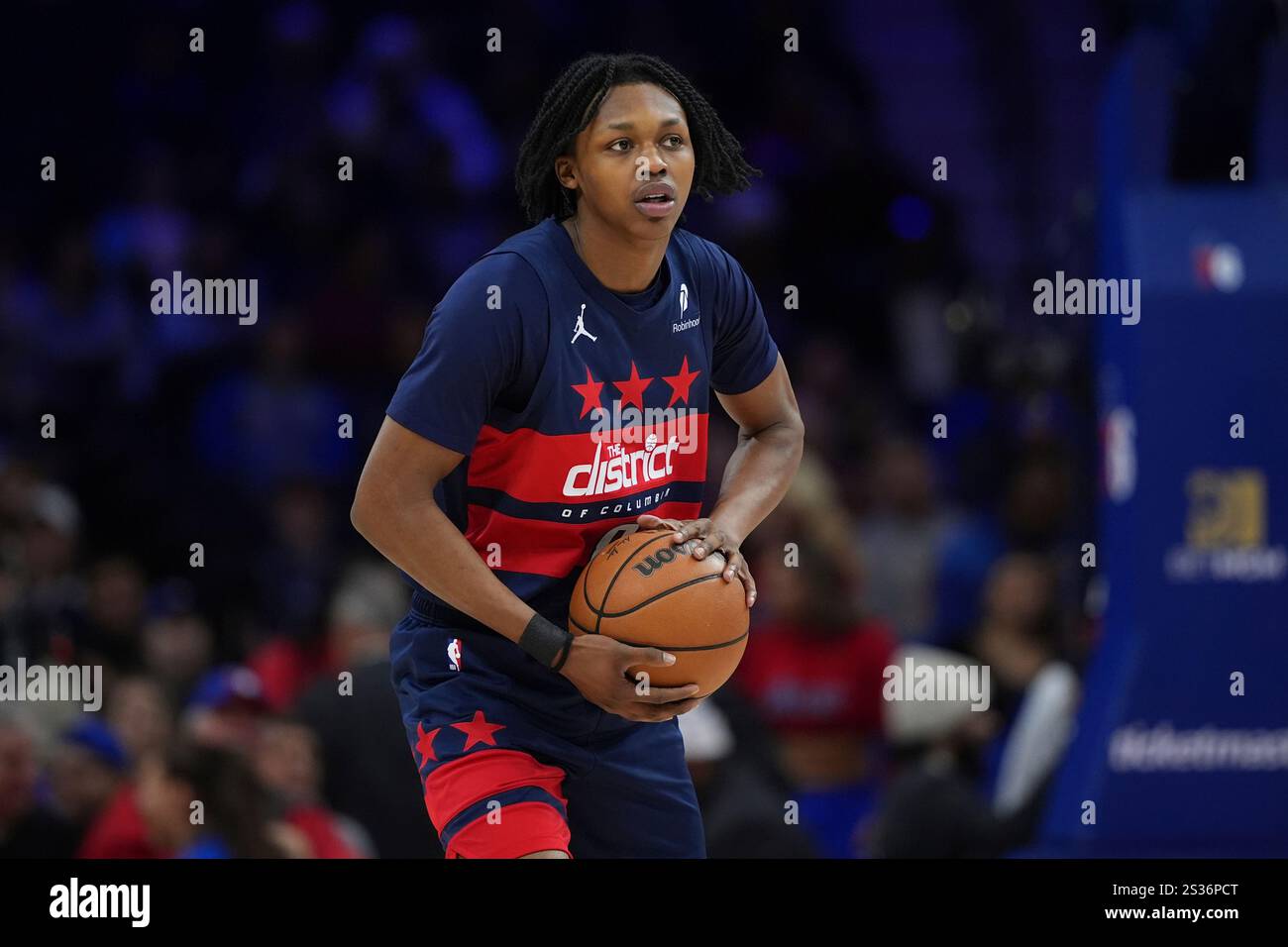 Washington Wizards' Carlton Carrington plays during an NBA basketball