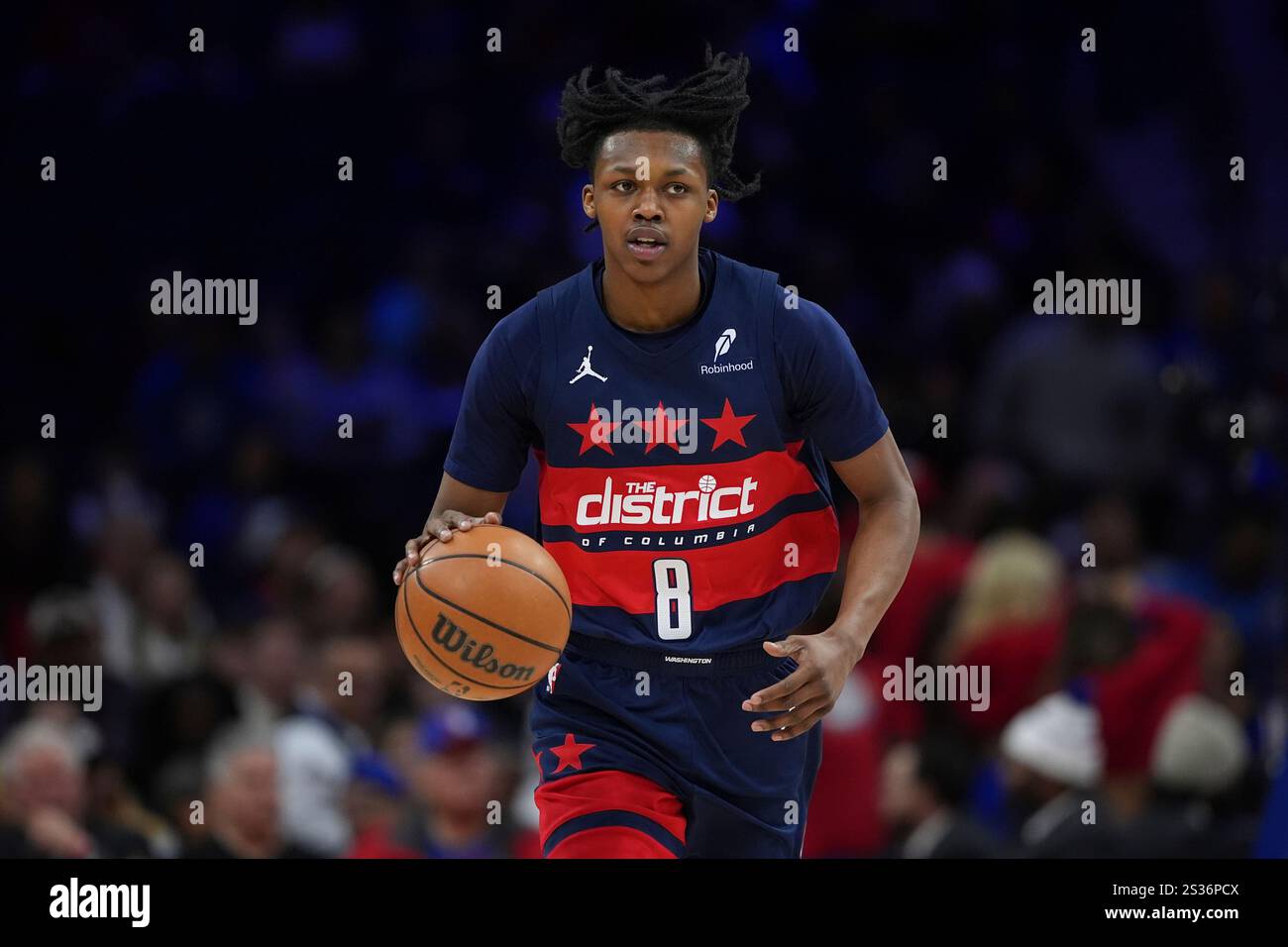 Washington Wizards' Carlton Carrington plays during an NBA basketball