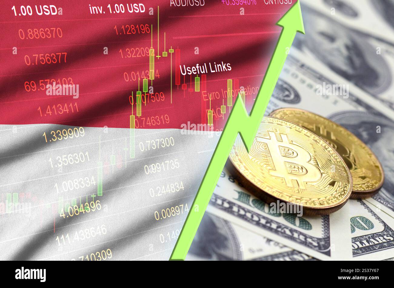 Bitcoin indonesia hi-res stock photography and images - Alamy