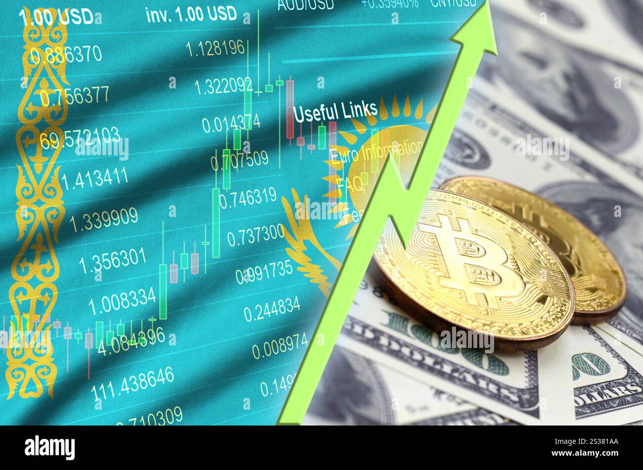 Kazakhstan crypto hi-res stock photography and images - Alamy