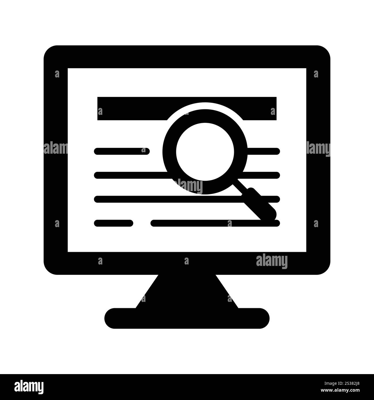 Download this amazing icon of web search, ready to use Stock Vector ...