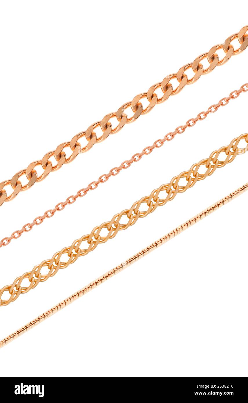 Gold chains hi-res stock photography and images - Alamy
