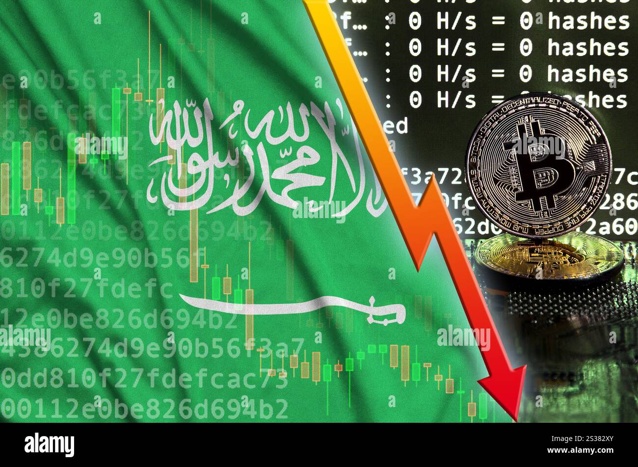 Bitcoin saudi arabia hi-res stock photography and images - Alamy