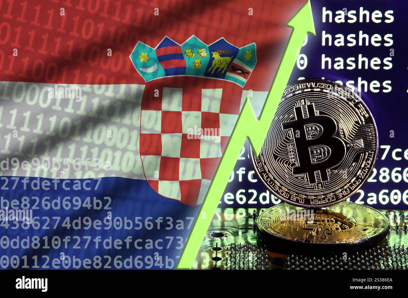 Bitcoin croatia hi-res stock photography and images - Alamy