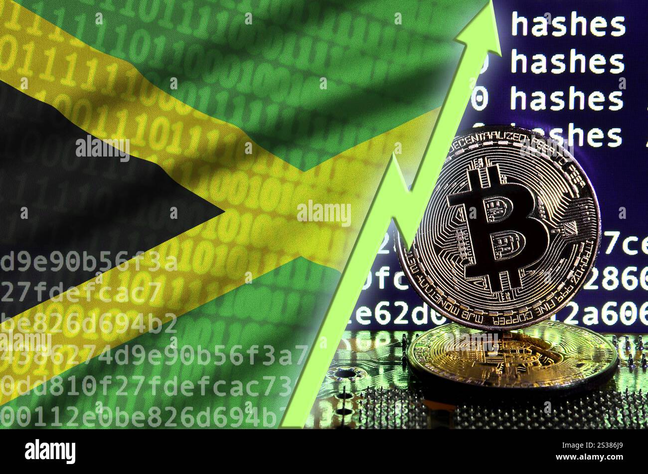 Bitcoin jamaica hi-res stock photography and images - Alamy