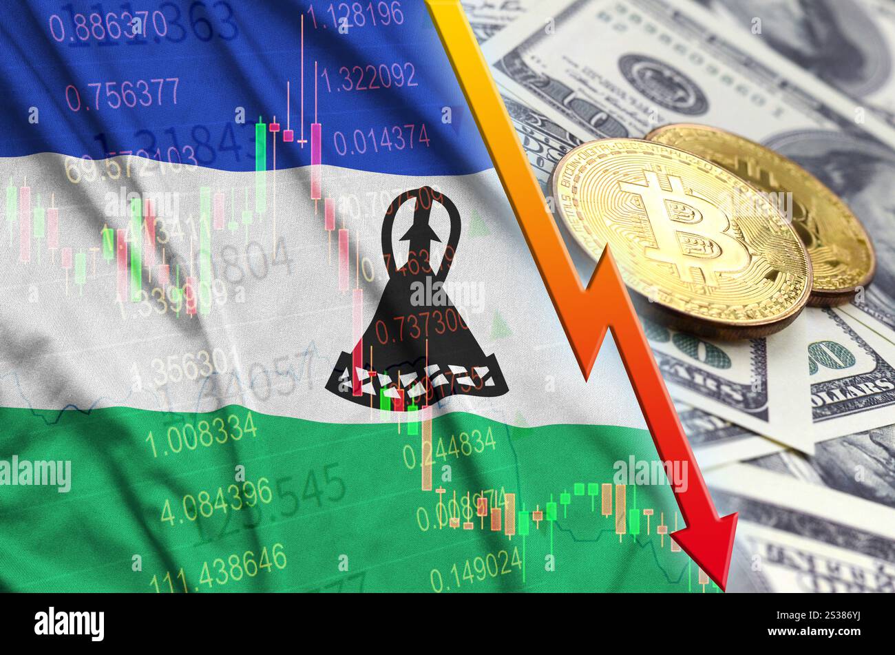 Bitcoin lesotho hi-res stock photography and images - Alamy