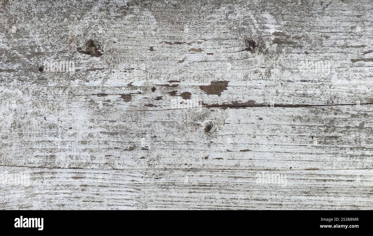 Texture of old wood with peeling white paint Stock Photo - Alamy