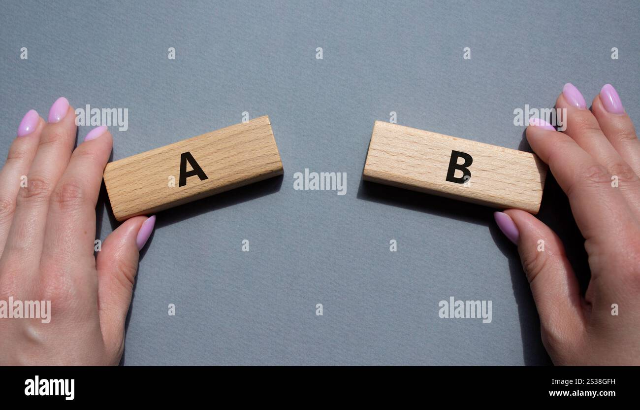 Plan A And Plan B Symbol Concept Word Plan A And Plan B On Wooden Plan a and plan b symbol concept word plan a and plan b on wooden