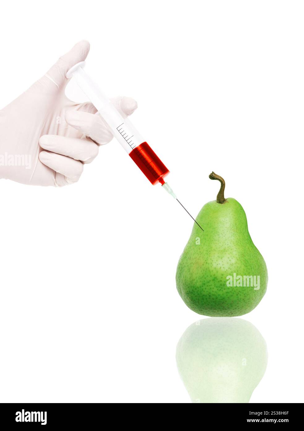 Vitamin Injection isolated on white background. Vitamin Injection Stock ...