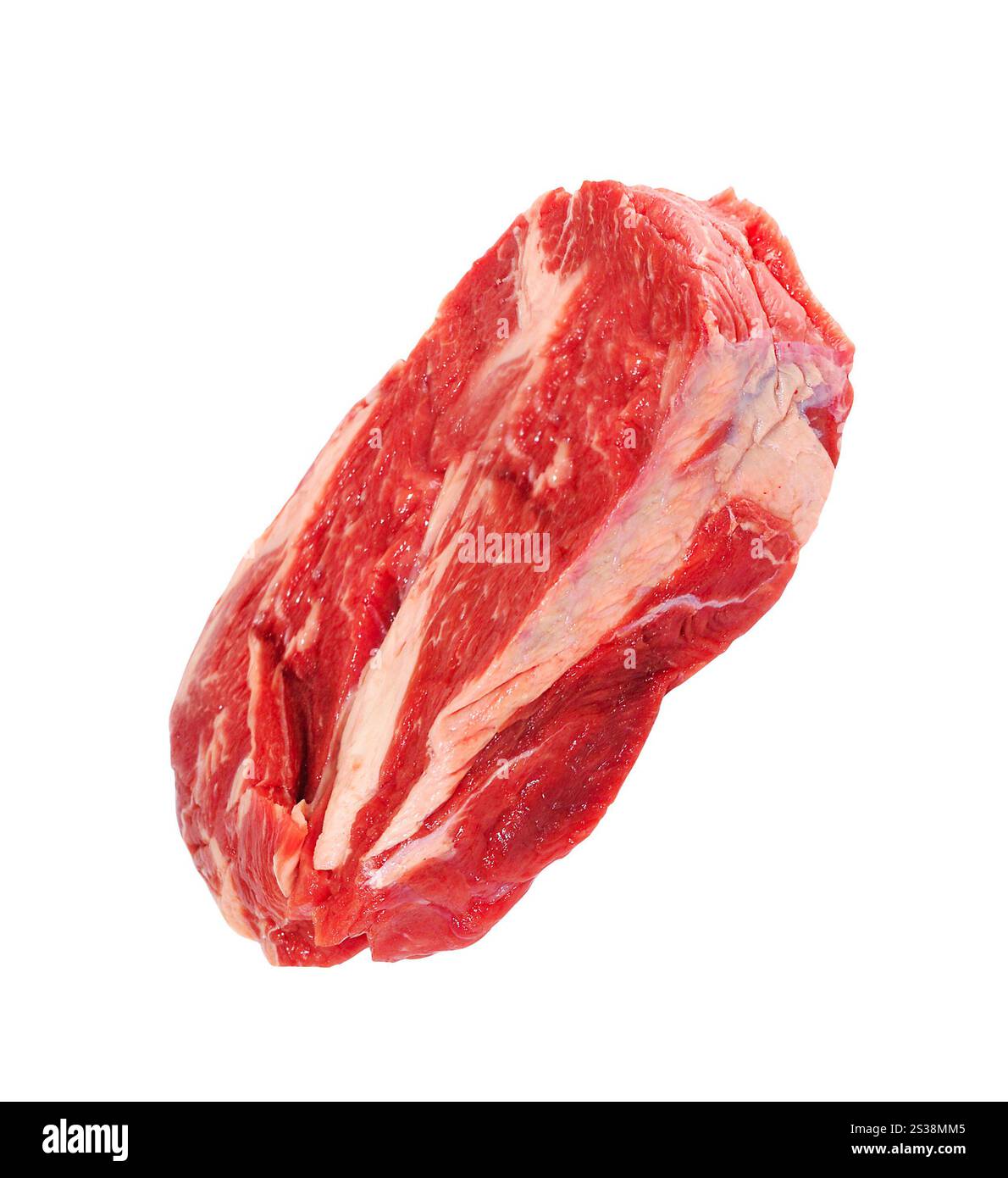 raw meat isolated on white background Stock Photo - Alamy