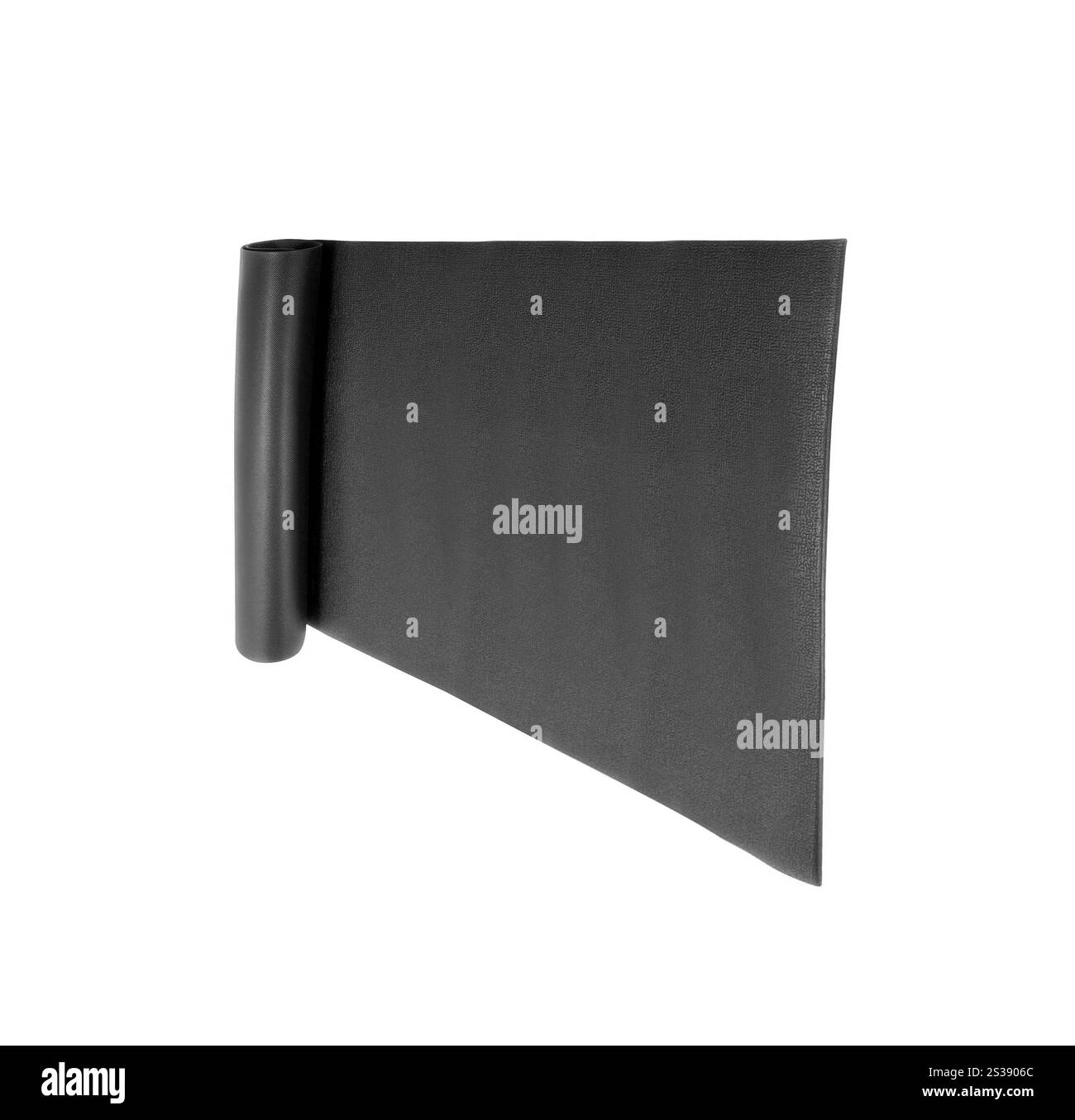 Black Leather mat Stock Photo