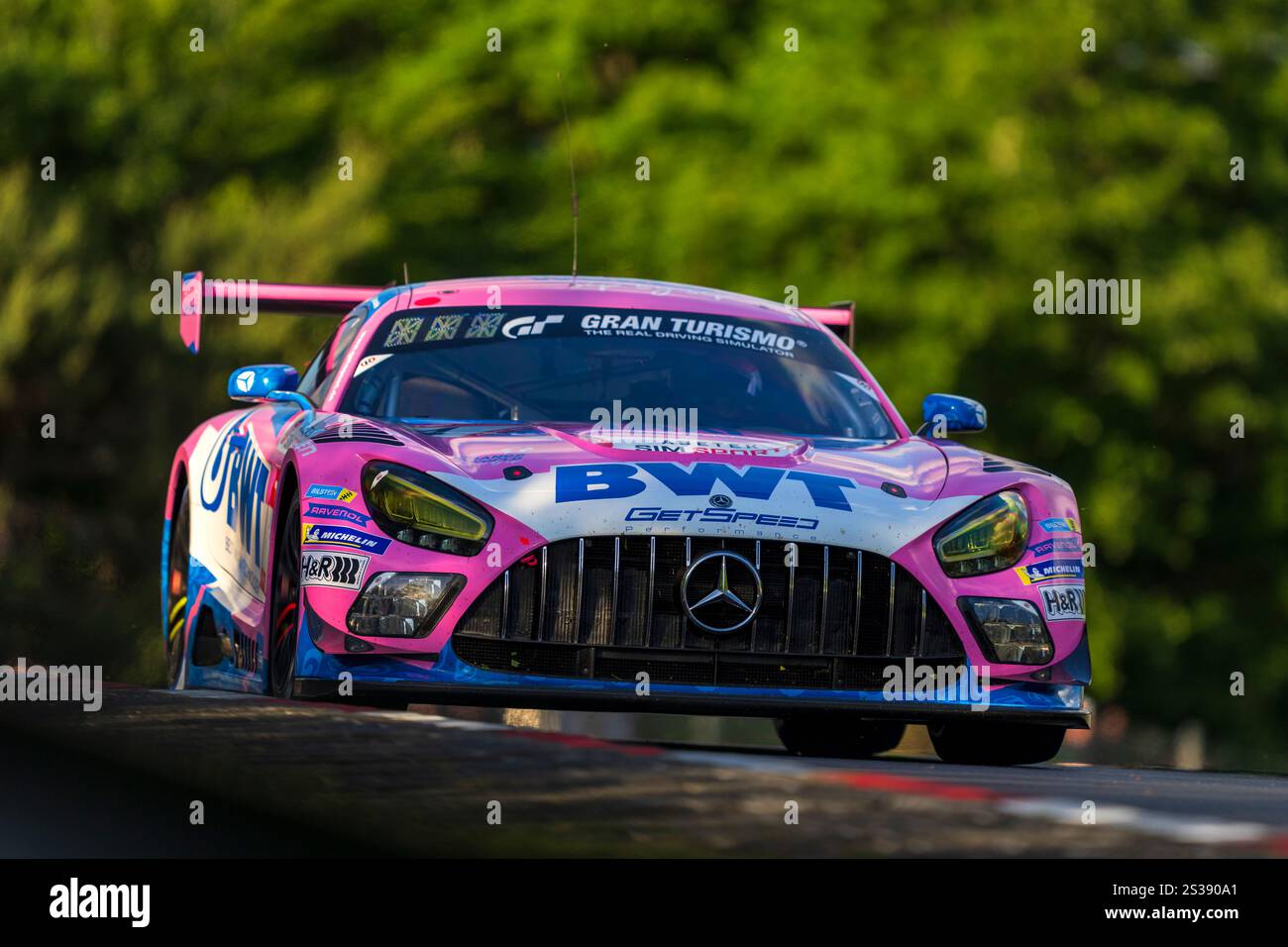 Mercedes AMG Race Car Stock Photo - Alamy