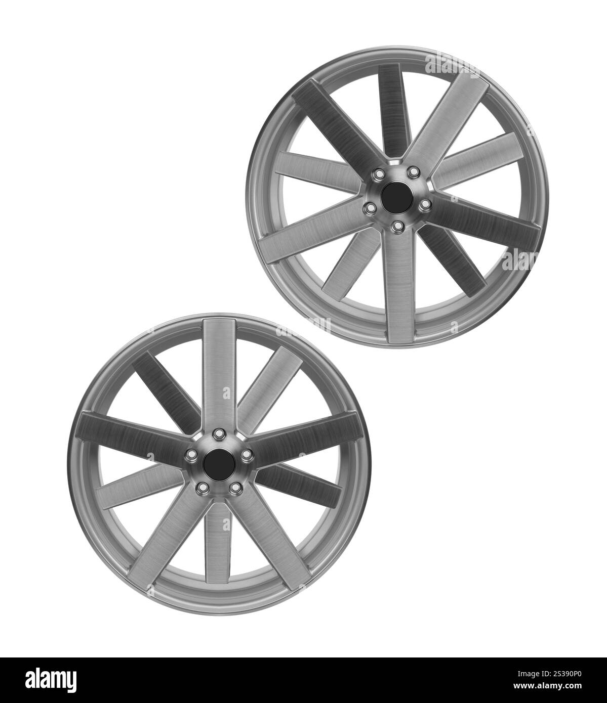 Car wheels, Car alloy rim on white background Stock Photo - Alamy