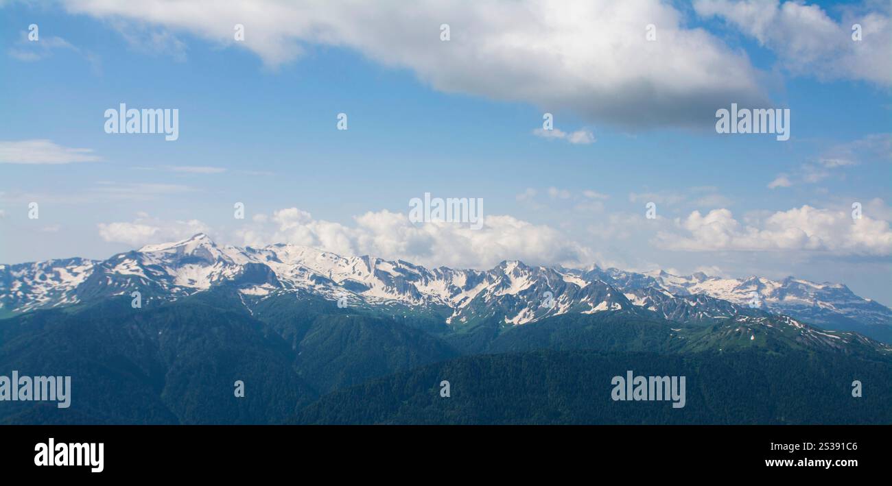 Aerial top view rocky mountain hi-res stock photography and images - Alamy