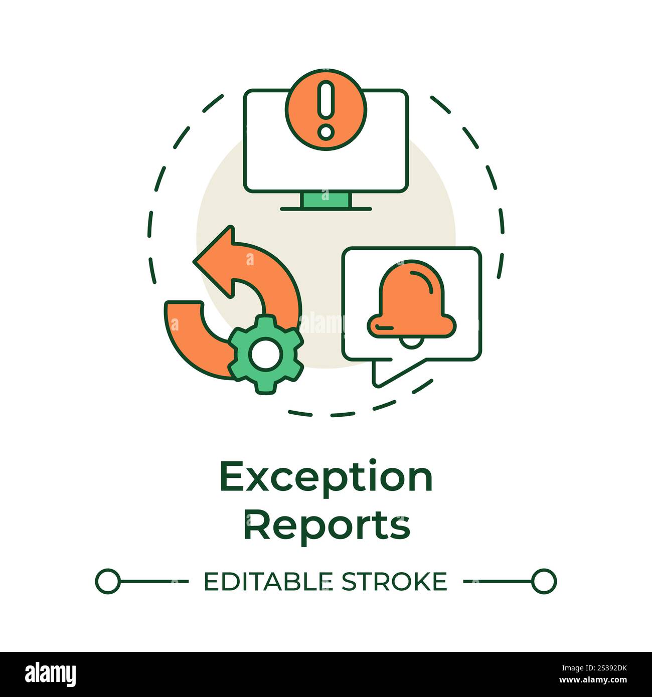 Exception image Stock Vector Images - Alamy