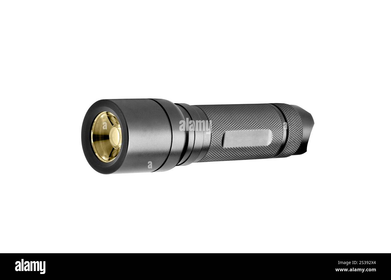 Flashlight isolated on white background Stock Photo