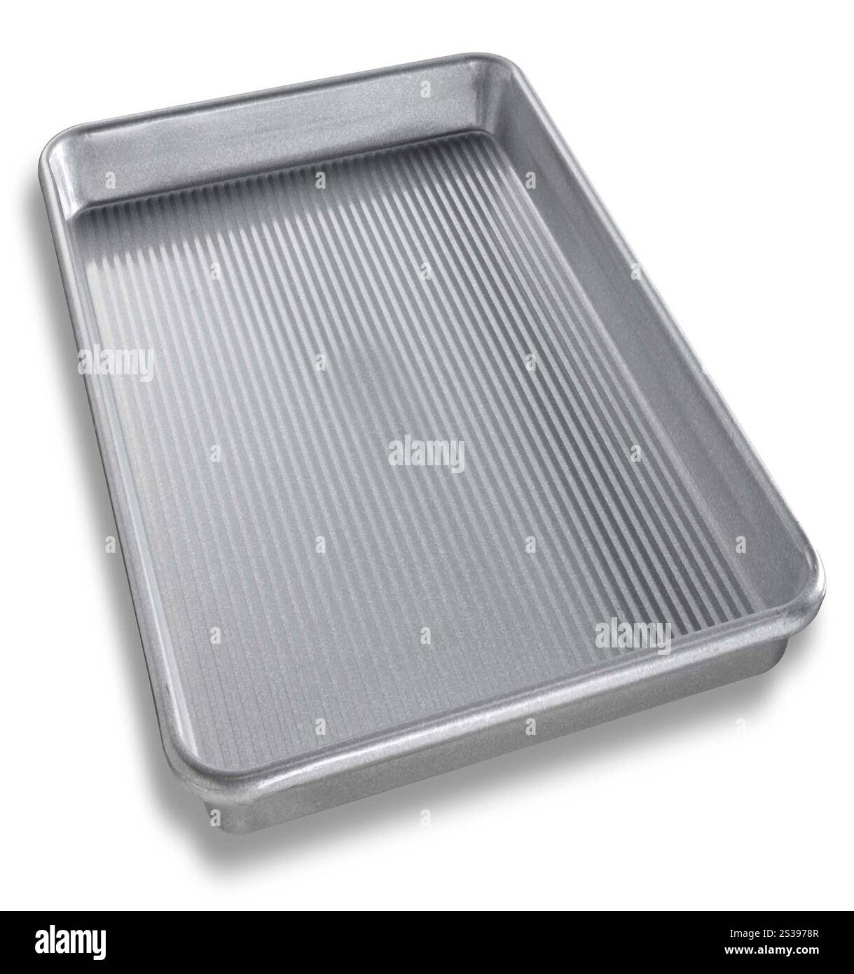 Close-up of an empty tray isolated on white background. Close-up of an ...