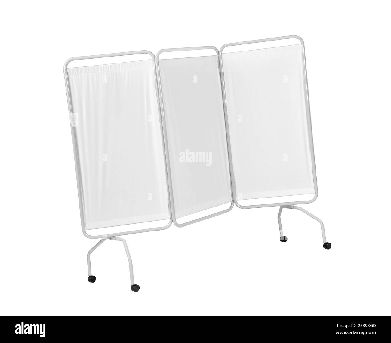 folding screen on white backround. folding screen Stock Photo - Alamy
