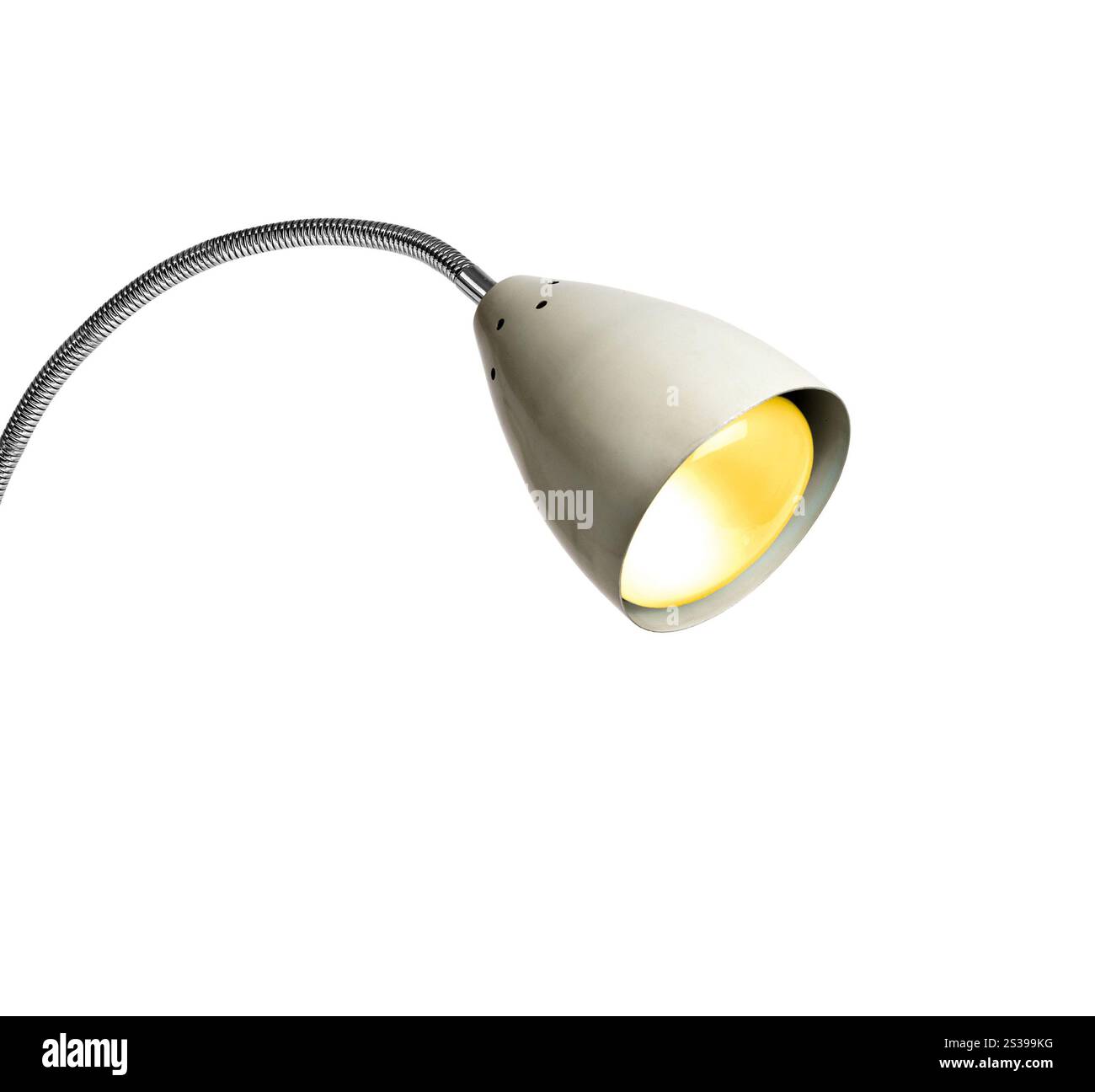 Desk Lamp isolated on white background. Desk Lamp, isolated Stock Photo