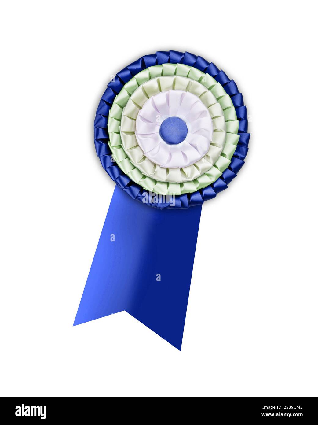 Blank award isolated on white background. Blank award Stock Photo