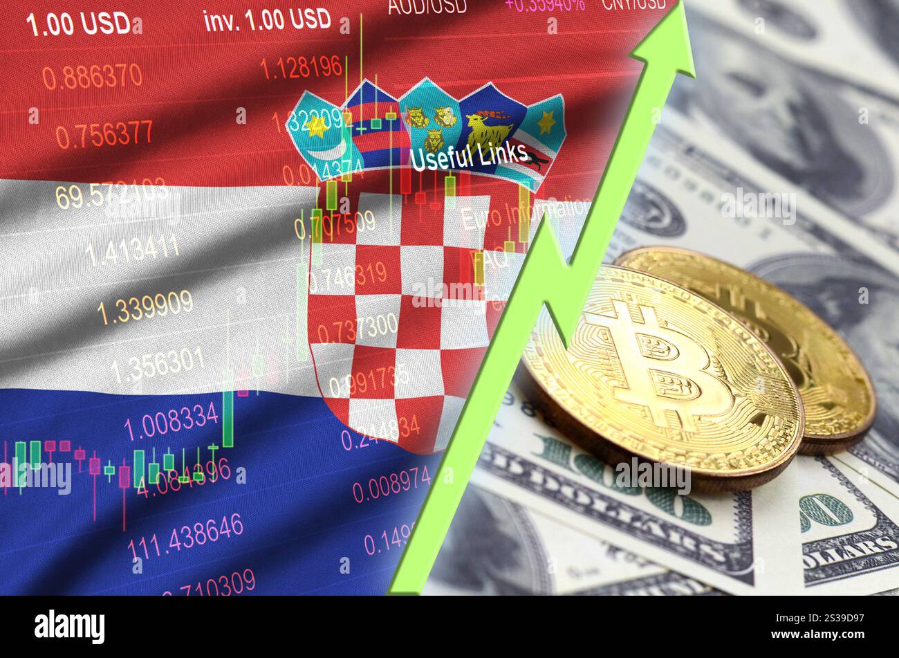 Croatia crypto currency hi-res stock photography and images - Alamy